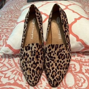 Leopard loafers